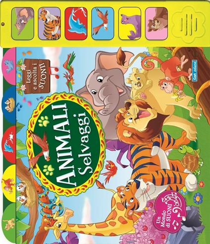 Animali selvaggi. Ediz. illustrata - copertina