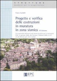 Progetto e verifica delle costruzioni in muratura in zona sismica - Franco Iacobelli - copertina