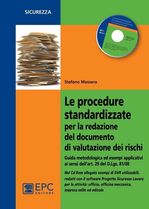 Le procedure standardizzate per la redazione del documento di valutazione dei rischi - Stefano Massera - copertina