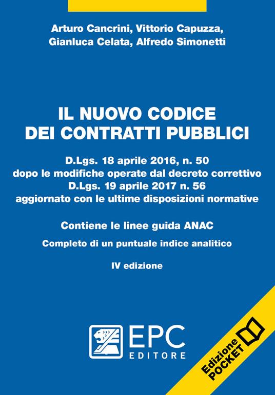 Il nuovo codice dei contratti pubblici - Arturo Cancrini,Vittorio Capuzza,Gianluca Celata - copertina