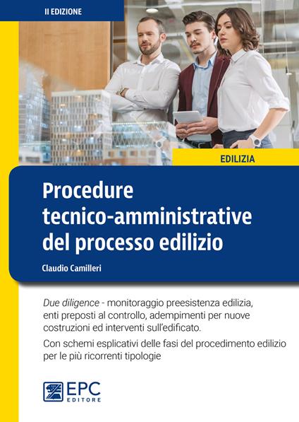 Procedure tecnico-amministrative del processo edilizio - Claudio Camilleri - copertina