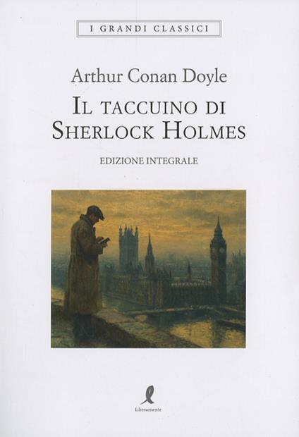 Il taccuino di Sherlock Holmes - Arthur Conan Doyle - copertina