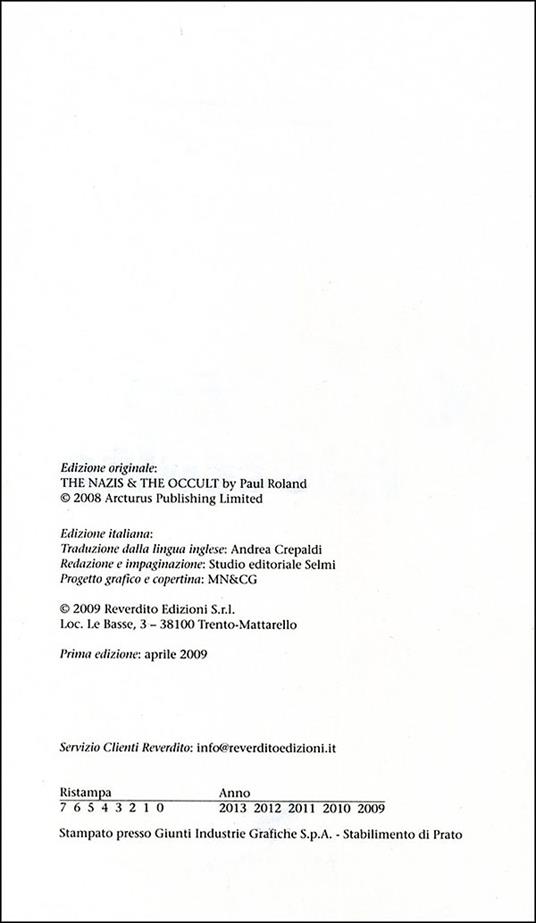 Il nazismo e l'occulto - Paul Roland - 2