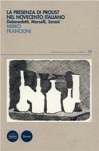 La presenza di Proust in Italia - Mirko Francioni - copertina