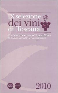Nona selezione dei vini di Toscana. Ediz. inglese - copertina