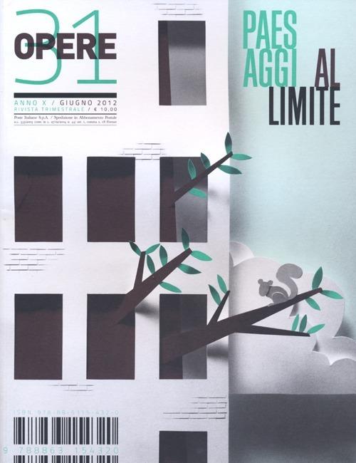 Opere. Rivista toscana di architettura. Vol. 31: Paesaggi al limite. - copertina