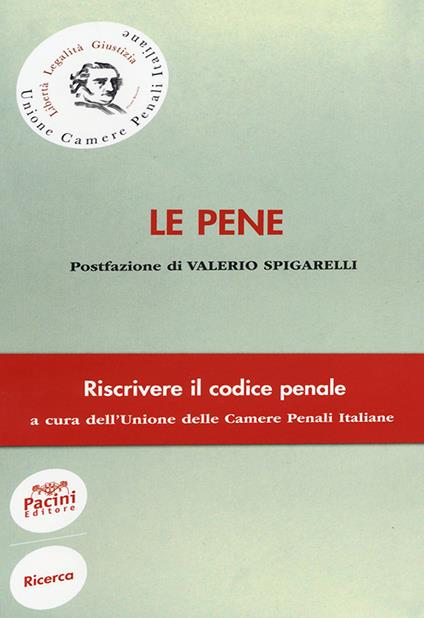 Le pene. Riscrivere il codice penale - copertina