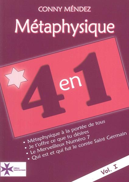 Métaphysique 4 en 1. Vol. 1 - Conny Méndez - copertina