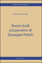 Nuovi studi sul pensiero di Giuseppe Petich