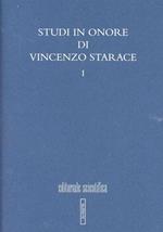 Studi in onore di Vincenzo Starace