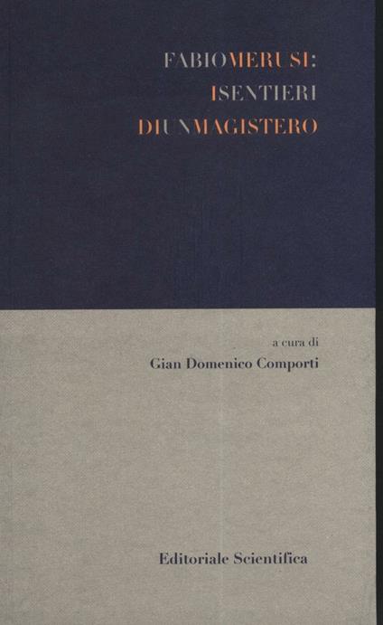 Fabio Merusi. I sentieri di un magistero - copertina