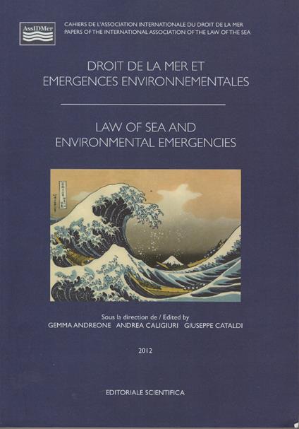 Droit de la mer et emergences environnementales - copertina