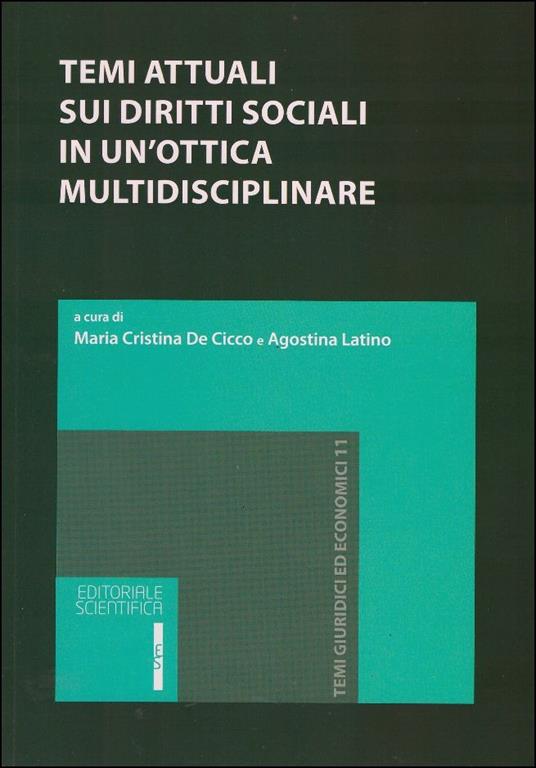 Temi attuali sui diritti sociali in un'ottica multidisciplinare - copertina