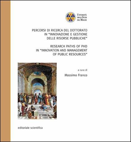 Percorsi di ricerca del dottorato in «innovazioni e gestione delle risorse pubbliche» - copertina