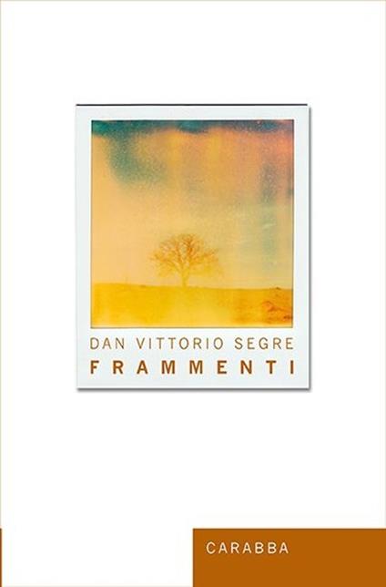 Frammenti - Vittorio Dan Segre - copertina