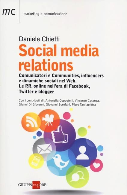 Social media relations - Daniele Chieffi - copertina