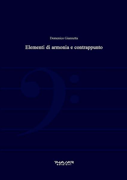 Elementi di armonia e contrappunto - Domenico Giannetta - copertina