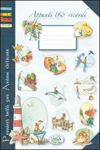 Pensieri belli per anime delicate. Appunti & ricordi - copertina