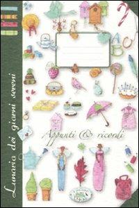 Lunario dei giorni sereni. Appunti & ricordi - copertina