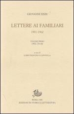 Lettere ai familiari (1901-1962)