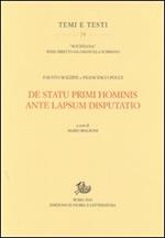 De statu primi hominis ante lapsum disputatio