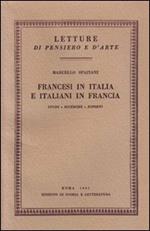 Francesi in Italia e italiani in Francia