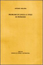 Problemi di lingua e stile in Petronio