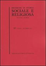 Ricerche di storia sociale e religiosa. Vol. 80