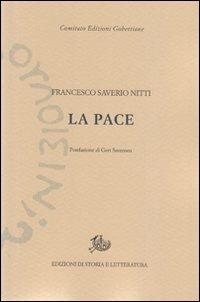 La pace - Francesco S. Nitti - copertina