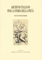 Archivio italiano per la storia della pietà. Vol. 24