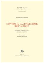 Contro il calunniatore di Platone