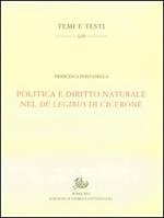 Politica e diritto naturale nel De legibus di Cicerone