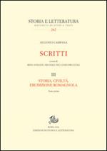 Scritti. Storia, civiltà, erudizione romagnola. Vol. 3
