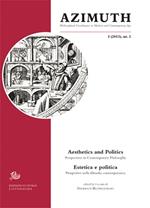 Azimuth (2013). Ediz. italiana e inglese. Vol. 2: Estetica e politica. Prospettive nel pensiero contemporaneo.