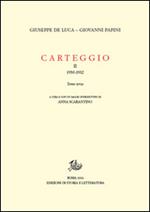 Carteggio. Vol. 2\3: 1930-1932.