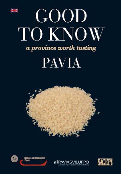 Good to know Pavia. A province worth tasting - copertina