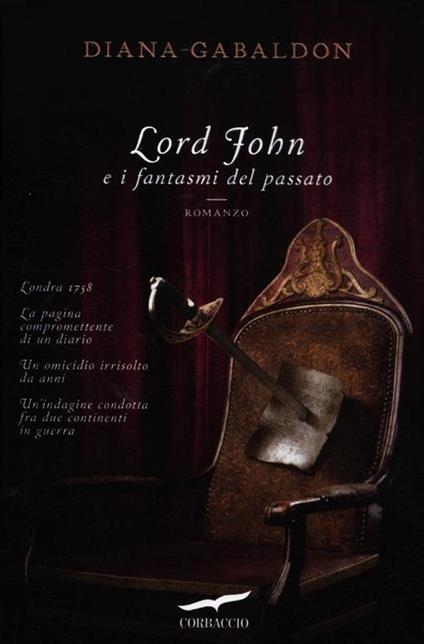 Lord John e i fantasmi del passato - Diana Gabaldon - copertina