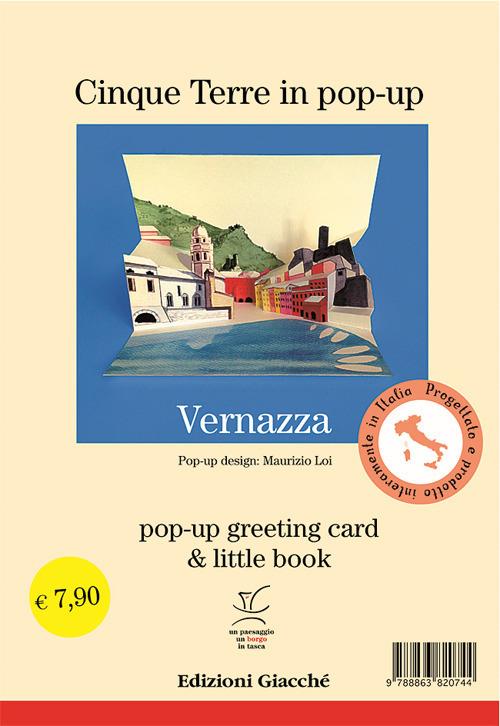 Vernazza in pop-up, greeting card e little book. Ediz. illustrata - Maurizio Loi - copertina
