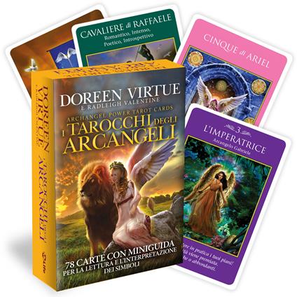 I tarocchi degli arcangeli. 78 Carte. Con libro - Doreen Virtue,Valentine Radleigh - copertina