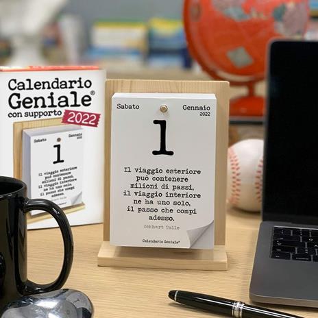 Agenda Calendario Geniale 2022 Supporto - My Life - Cartoleria e scuola