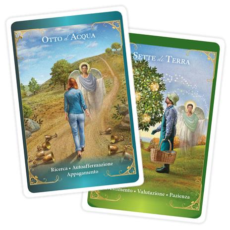 Tarocchi con i Messaggi degli Angeli Custodi. 78 carte. Con Libro - Valentine Radleigh - 3