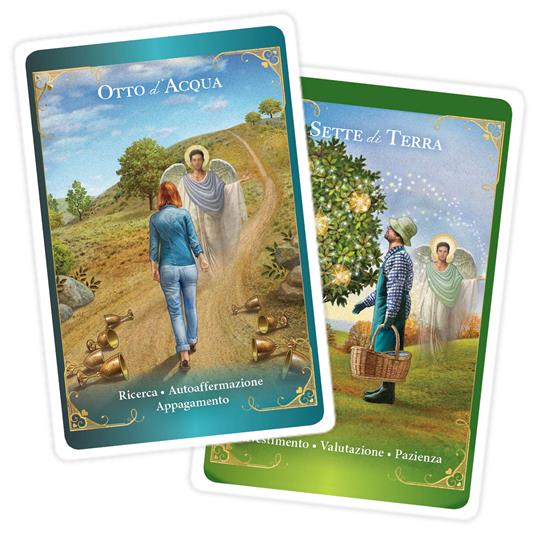 Tarocchi con i Messaggi degli Angeli Custodi. 78 carte. Con Libro - Valentine Radleigh - 3