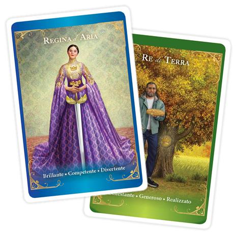 Tarocchi con i Messaggi degli Angeli Custodi. 78 carte. Con Libro - Valentine Radleigh - 6