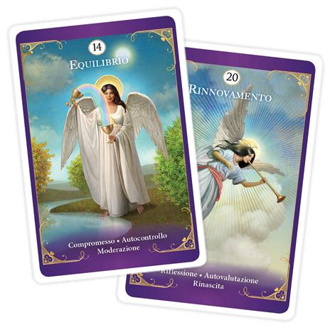 Tarocchi con i Messaggi degli Angeli Custodi. 78 carte. Con Libro - Valentine Radleigh - 7