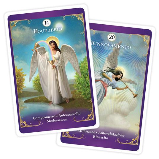 Tarocchi con i Messaggi degli Angeli Custodi. 78 carte. Con Libro - Valentine Radleigh - 7