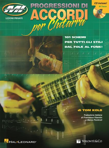 Progressione di accordi per chitarra. Con CD Audio - Tom Kolb - copertina