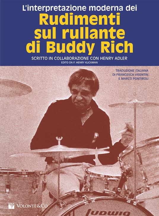 Rudimenti sul rullante. L'interpretazione moderna - Buddy Rich - copertina