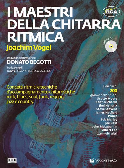 I maestri della chitarra ritmica. Con CD Audio - Joachim Vogel - copertina