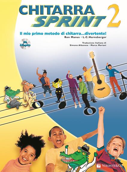 Chitarra sprint. Con CD Audio. Vol. 2 - Ron Manus,L. C. Harnsberger - copertina