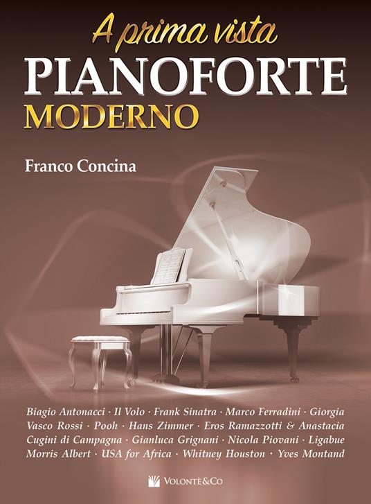 A prima vista. Pianoforte moderno - Franco Concina - copertina